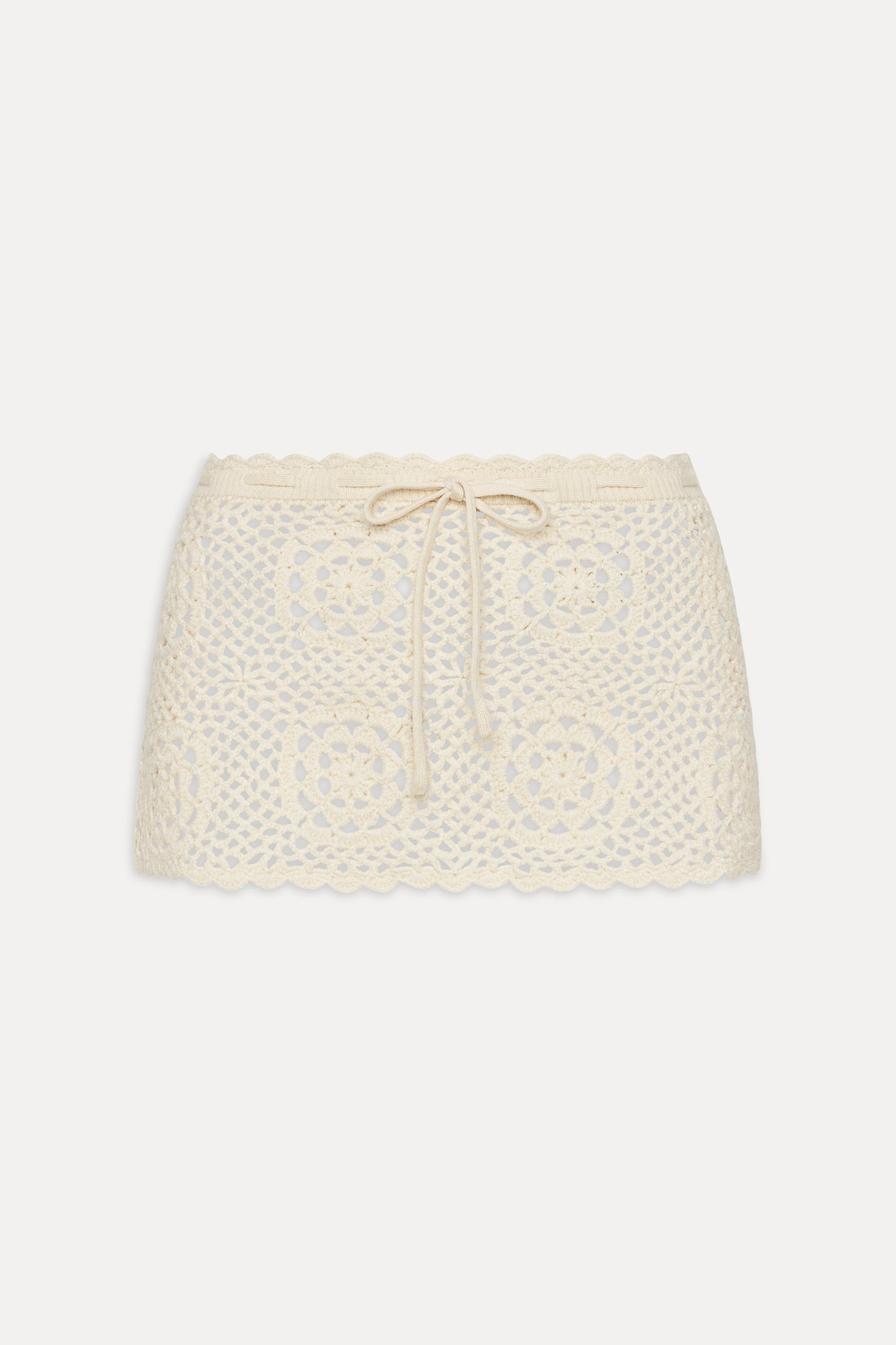 Arlo Crochet Mini Skirt - Bunny - Image 3