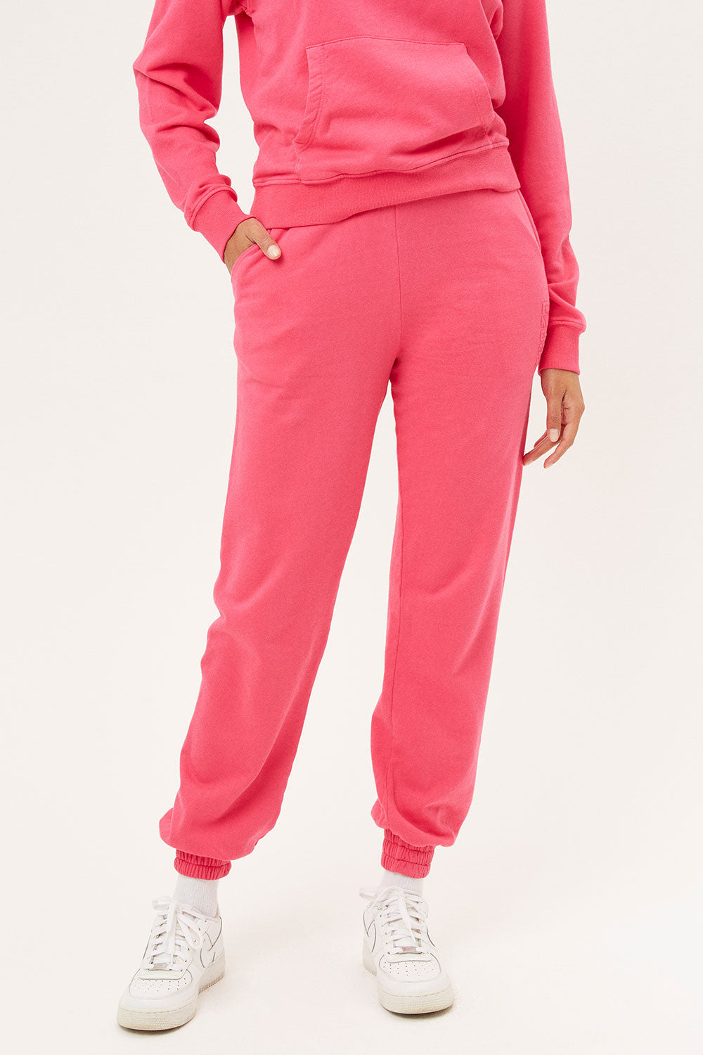 Frank Oversized Sweatpants - Rosewood - Image 2