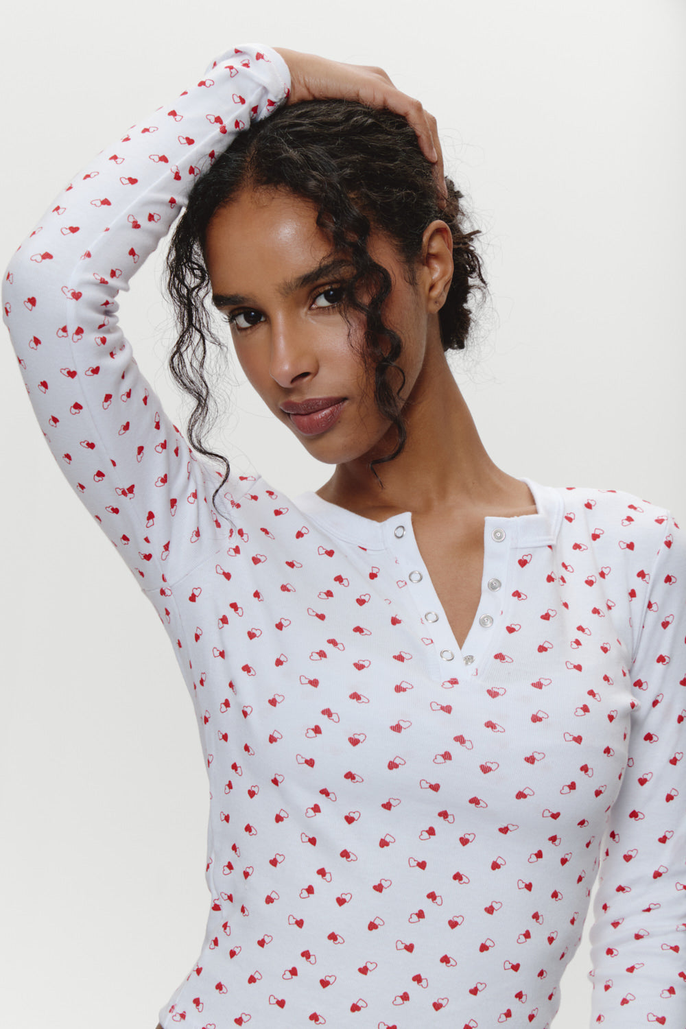 Amora Henley Shirt - Sunday Love - Image 5