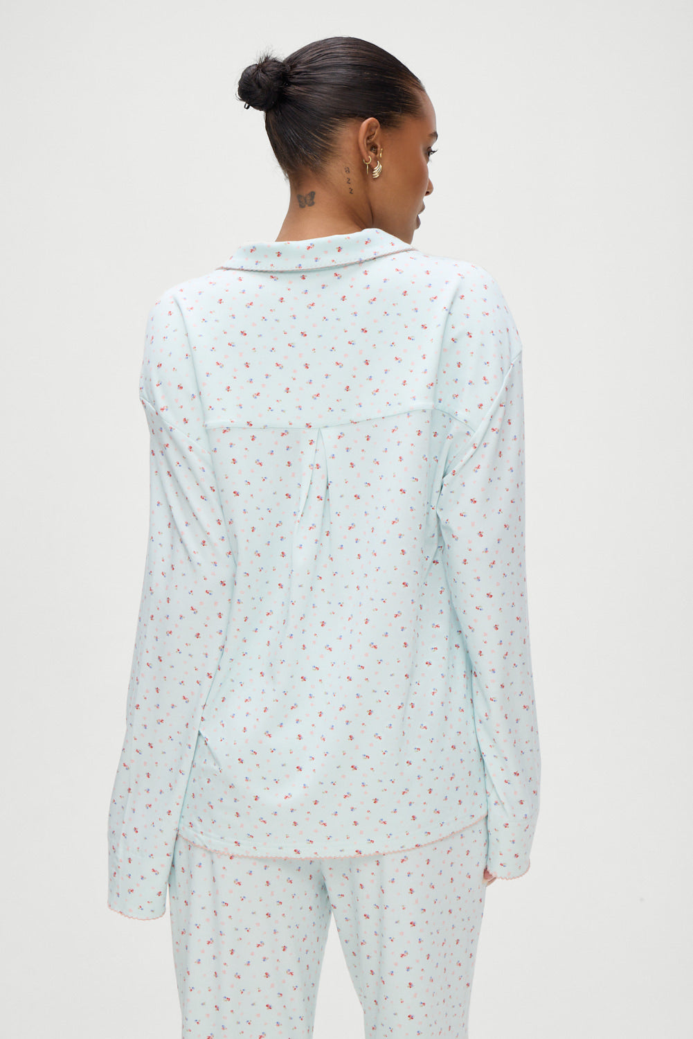 Rory Long Sleeve Sleep Shirt - Malibu Meadow - Image 2