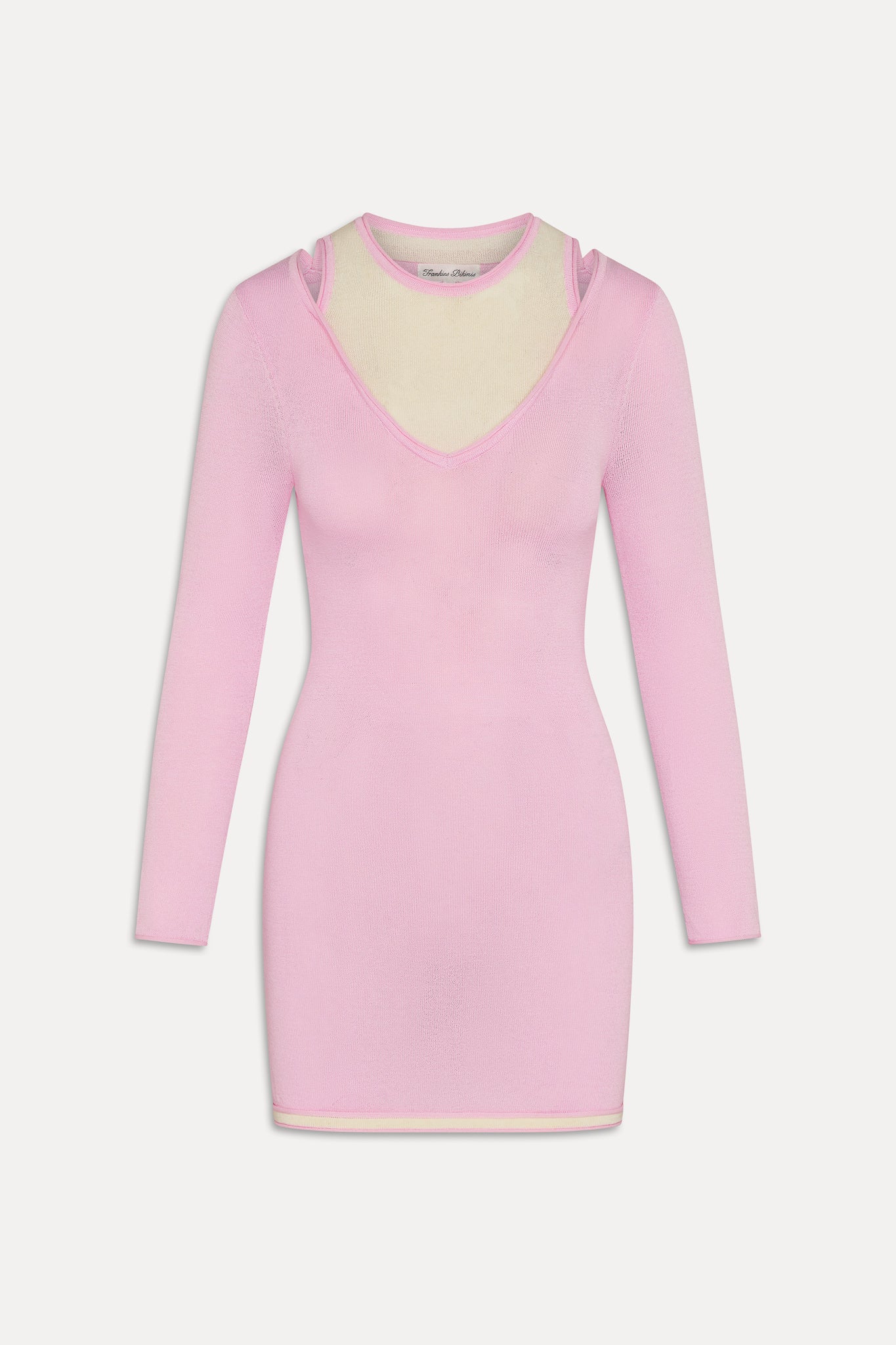 Logan Knit Mini Dress - Pink Cloud - Image 3