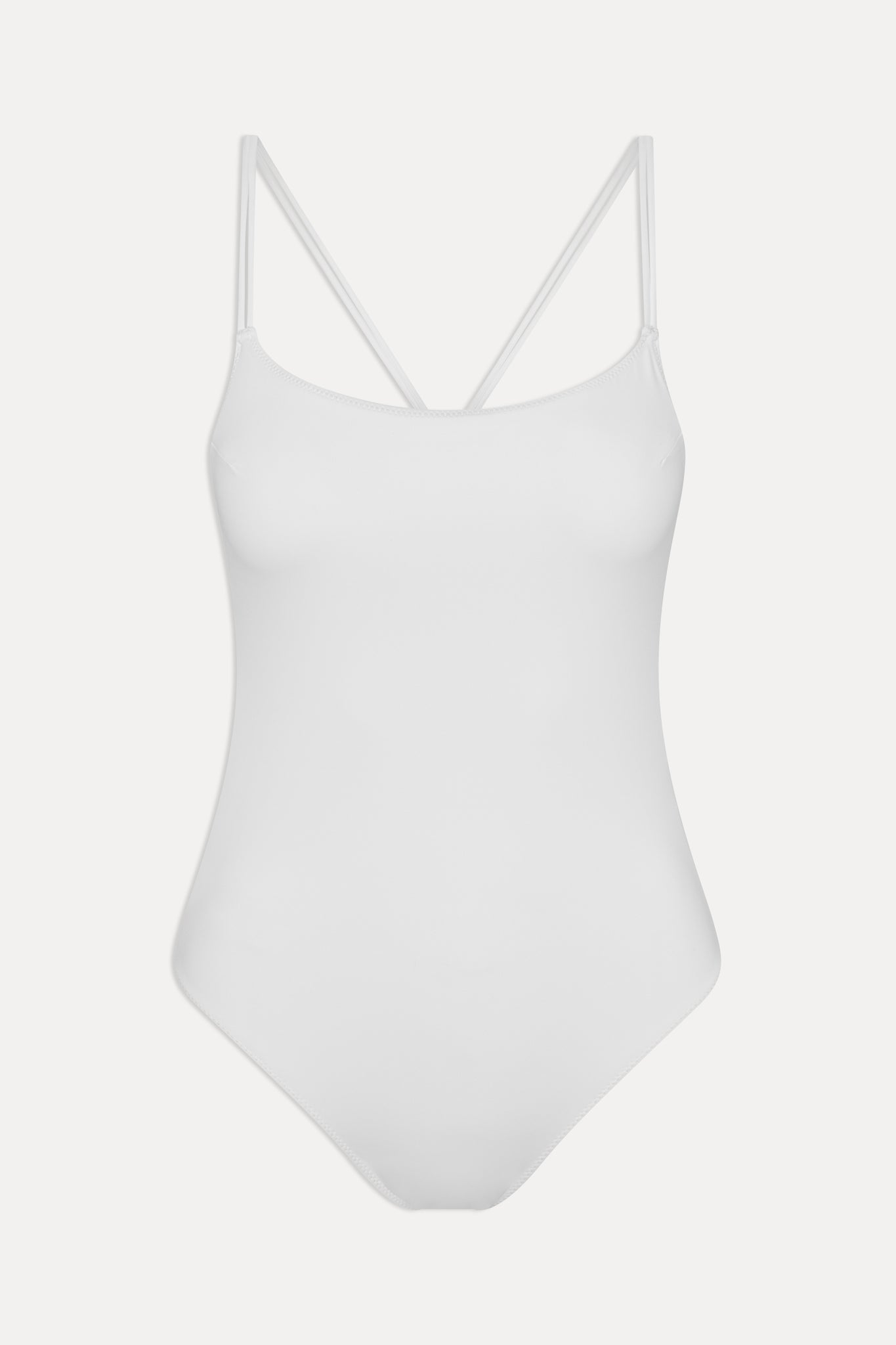 x JENNIE Lotus One Piece Swimsuit - Optic White - Image 3