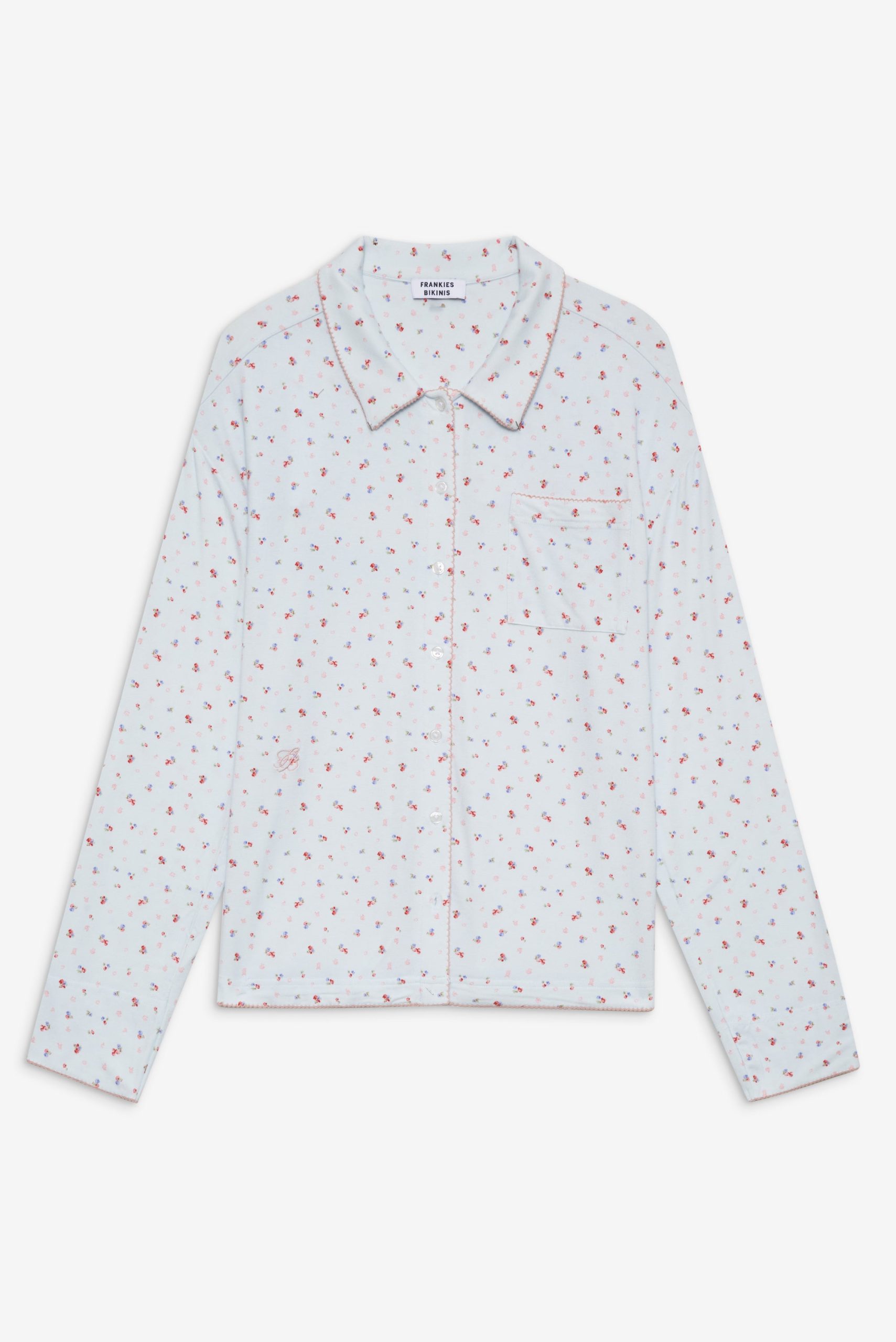 Rory Long Sleeve Sleep Shirt - Malibu Meadow - Image 3