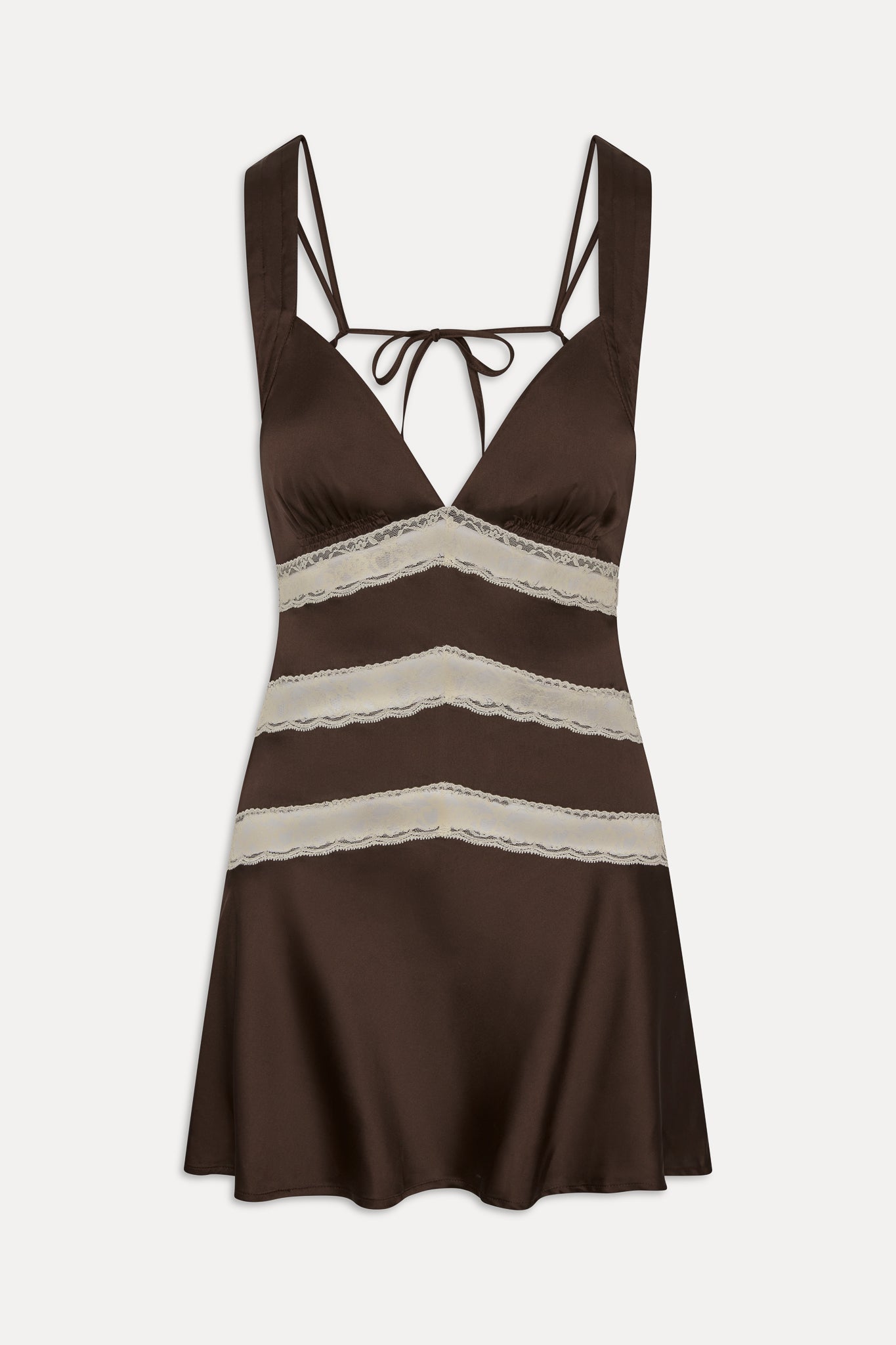 Sedona Satin Mini Dress - Gift Wrap - Image 3