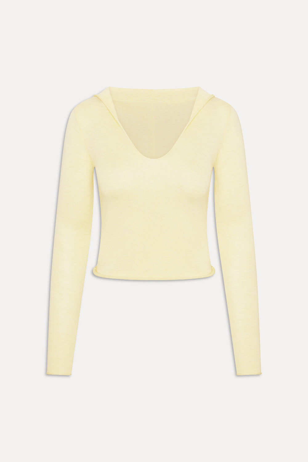 Sloane Knit Hoodie - Buttercream - Image 3