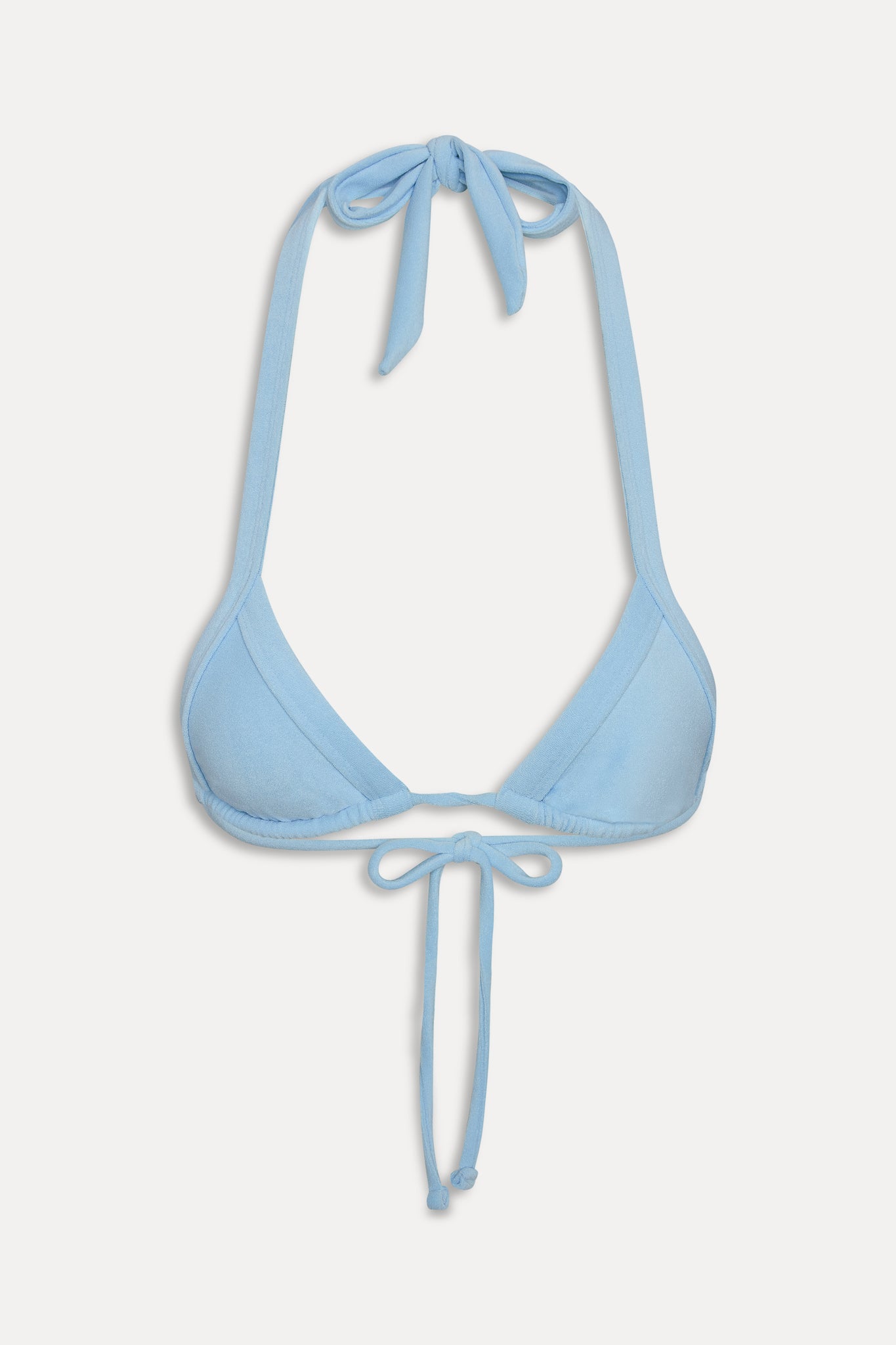 x JENNIE Taite Terry Bikini Top - Ocean Dip - Image 3
