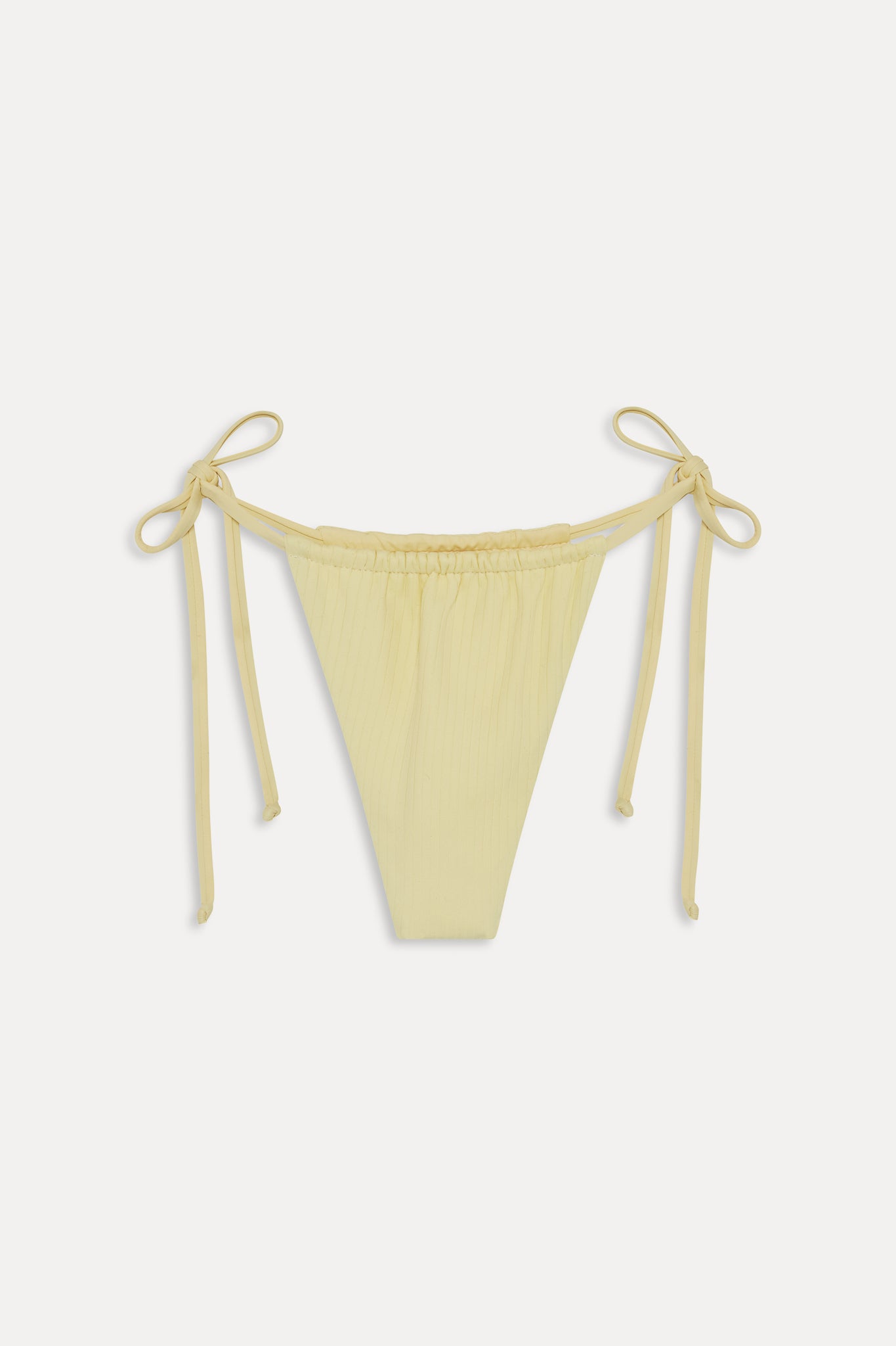 x JENNIE Tia Ribbed Bikini Bottom - Honeycomb - Image 3